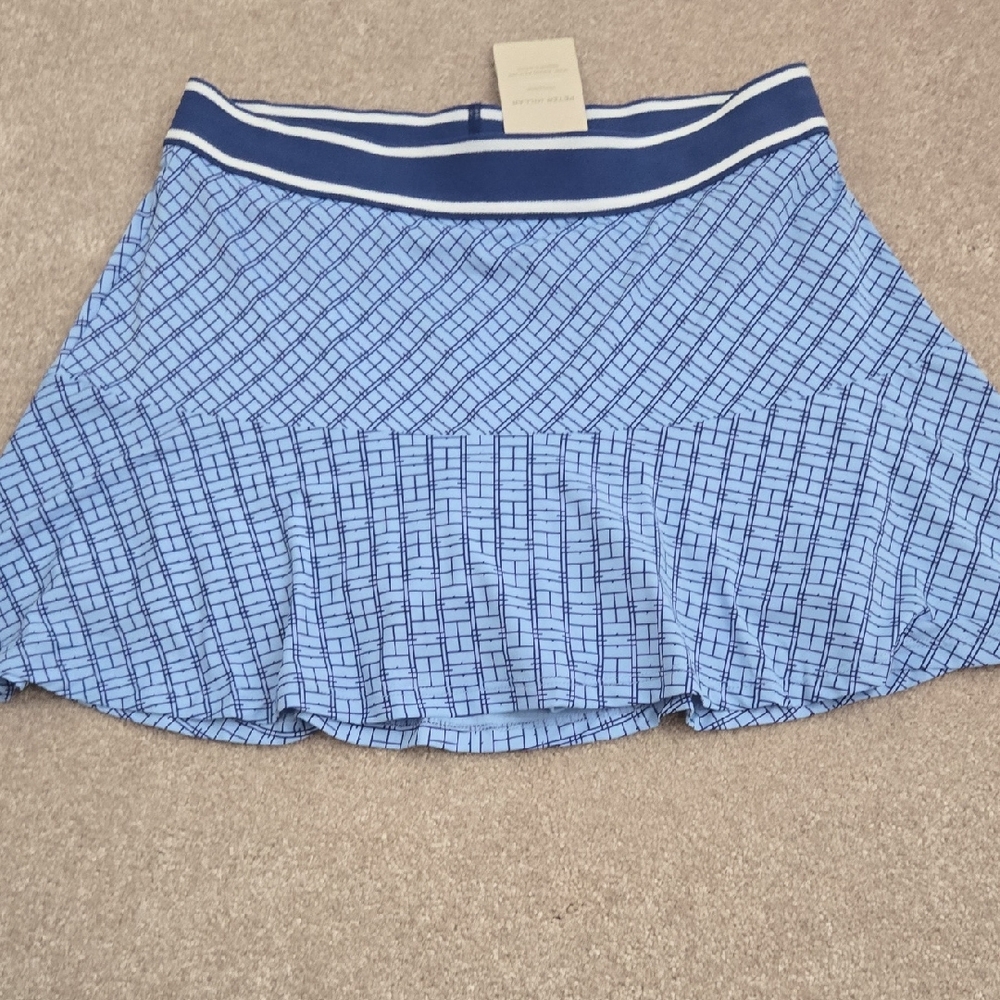 Peter Millar Blue and White Athletic Tennis PIckleball Skort